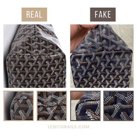 goyard tote real vs fake|goyard tote knockoff.